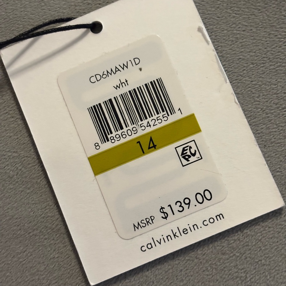 Calvin Klein Textured White Dress - Picture 11 of 13